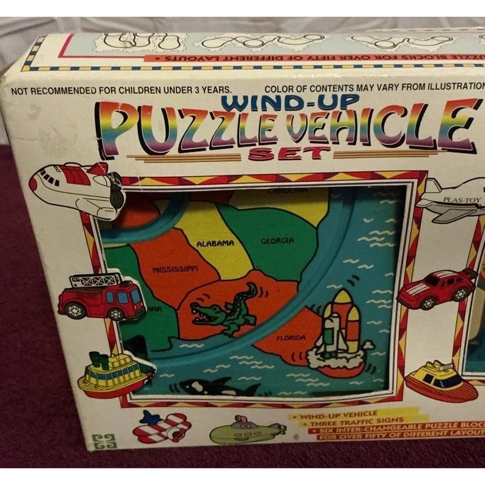 Plas-Toy vtg puzzle
